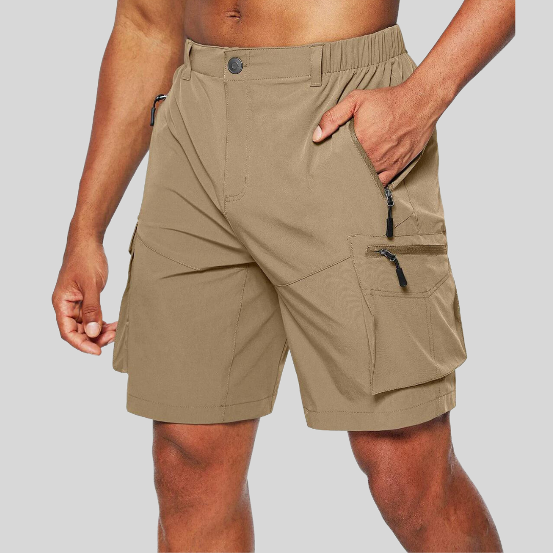 Herren Cargoshorts In Grau