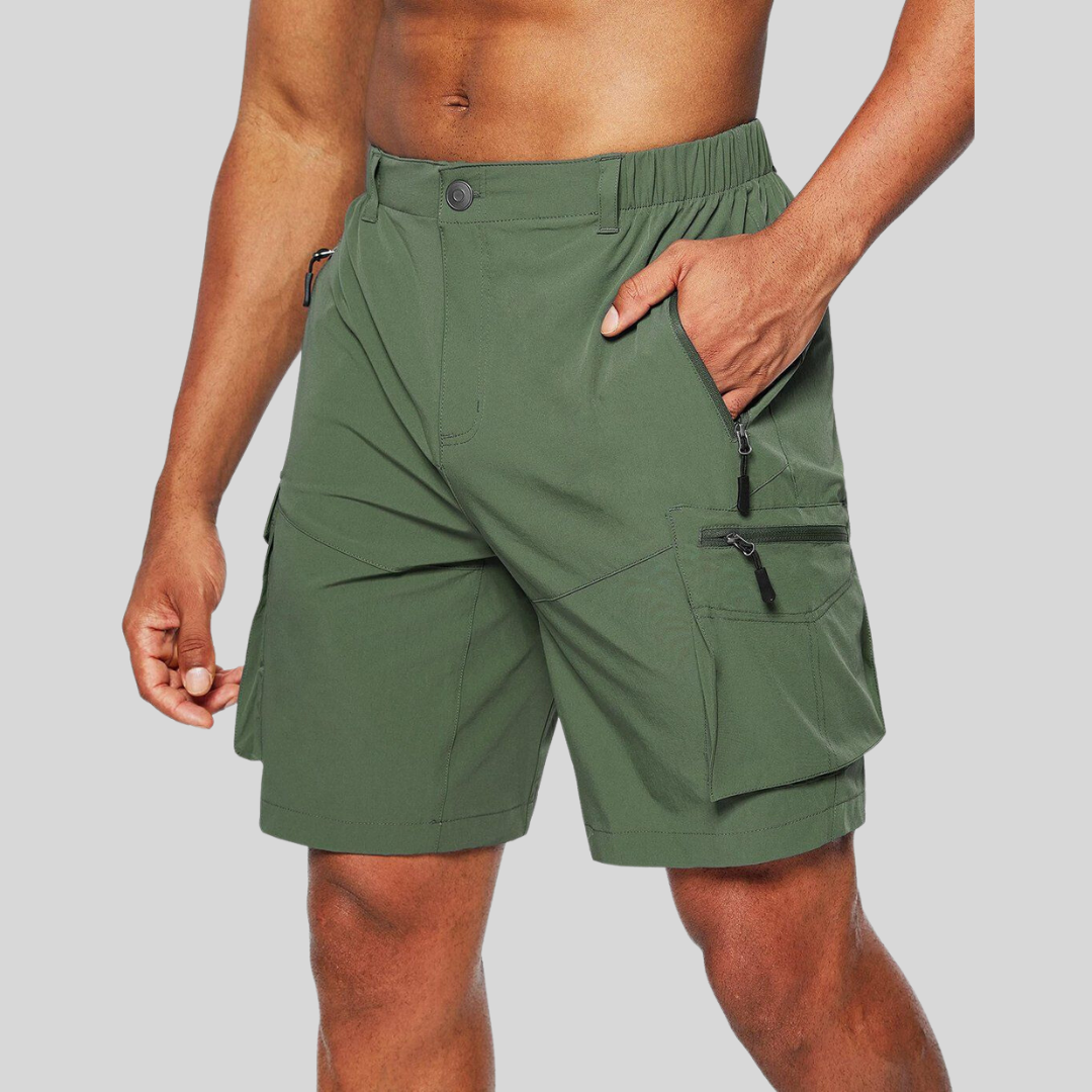 Herren Cargoshorts In Grau