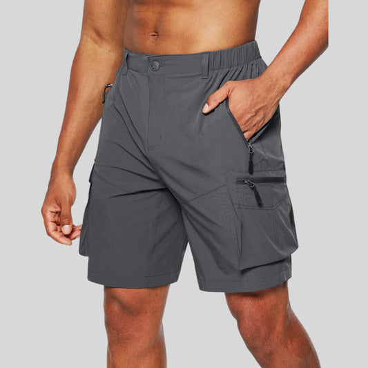 Herren Cargoshorts In Grau